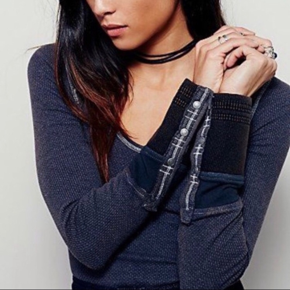 Free People sunny valley cuff thermal